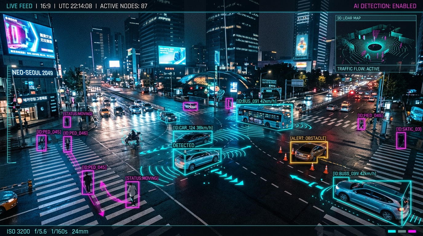 In-Road Object Detection Camera